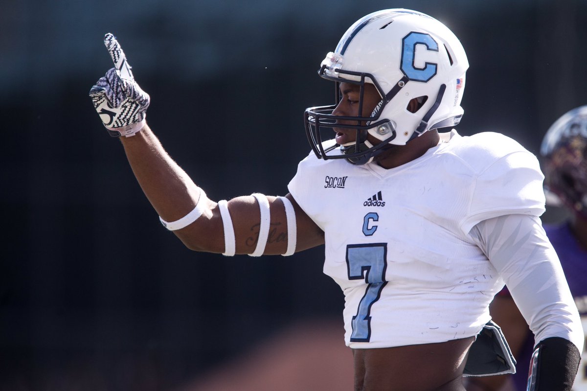 CitadelPix's tweet photo. On To the Next One. 

#FireThoseCannons #Thats5 @CitadelFootball https://t.co/4BTkvGgUnh
