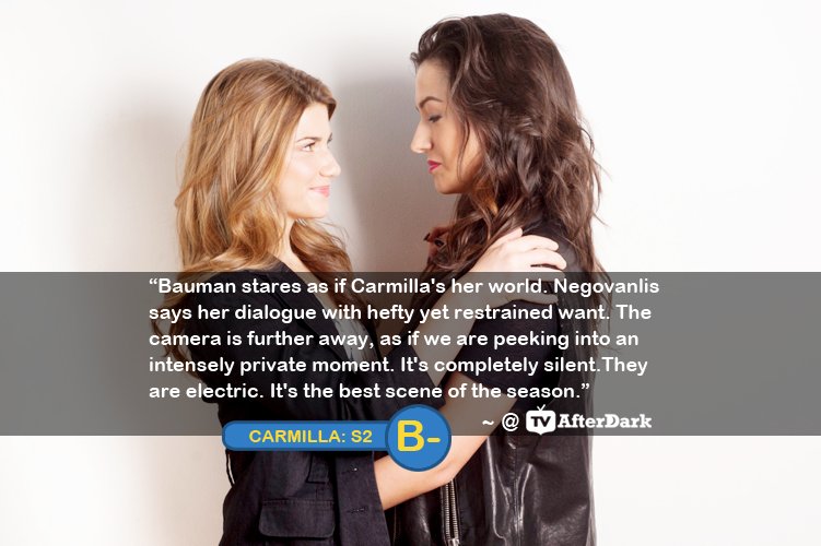NerdeekLife's tweet image. "[@Elise3aum&amp;amp; @natvanlis make up Cinderella’s shoe. And that's what worked this season." Our S2 verdict! #BINGETIME
tvafterdark.com/carmilla-seaso…