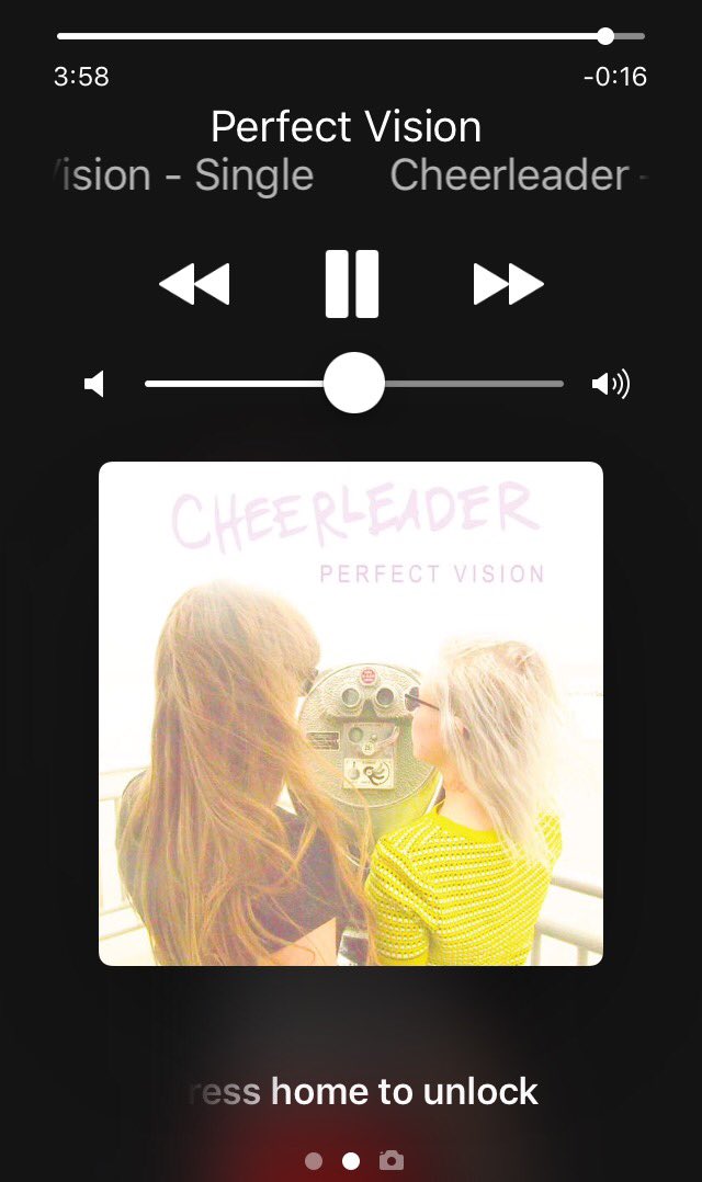 MyMusicLoves's tweet photo. Forever one of my favorite songs @chrleader #PerfectVision https://t.co/BRFFIq9jer