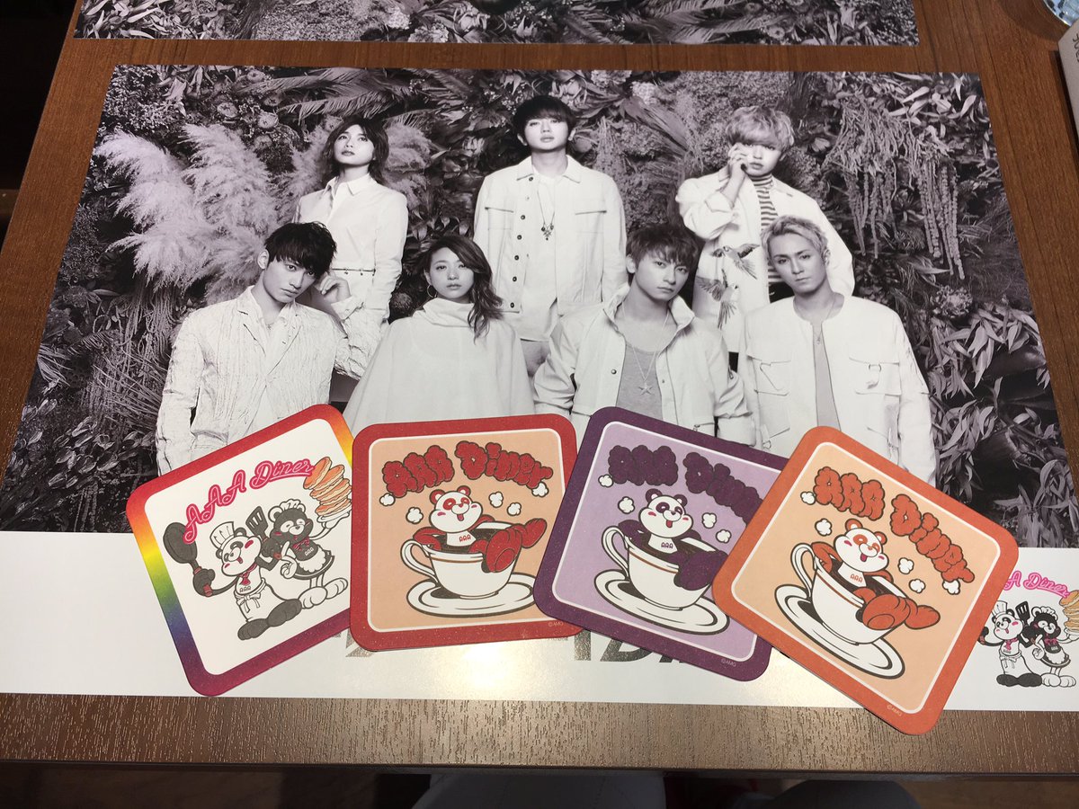 Ku__sh's tweet photo. 2回目きた(*´ω｀*)
今回はコースターダブらんかった！

#AAADiner https://t.co/Awpt1EQHFh