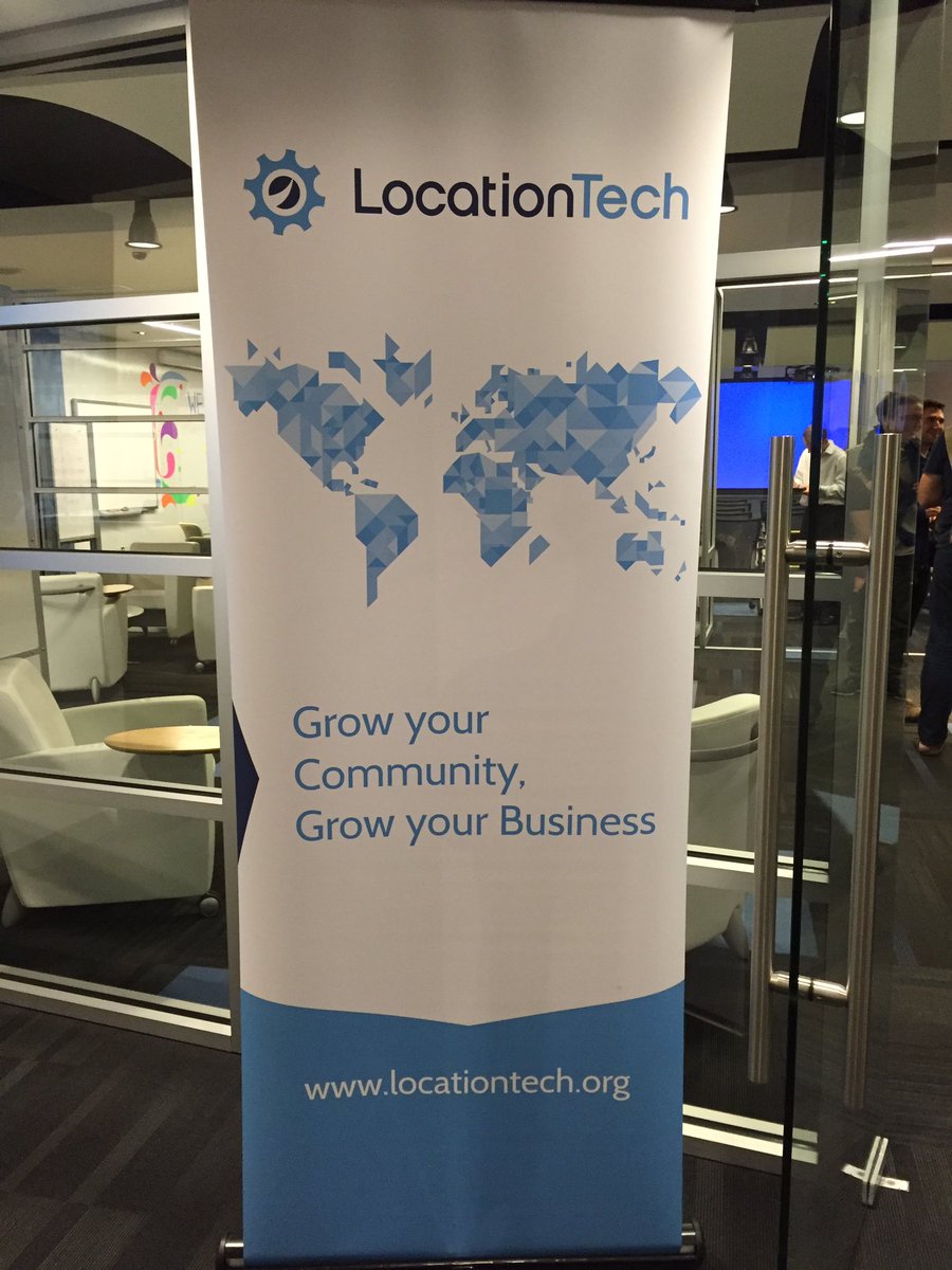 GeoPHL's tweet photo. Thanks to our event sponsor @locationtech and @42aross & @TheaClay for a great #LocationTechTour #Philly edition https://t.co/6ZMBZ11rsY