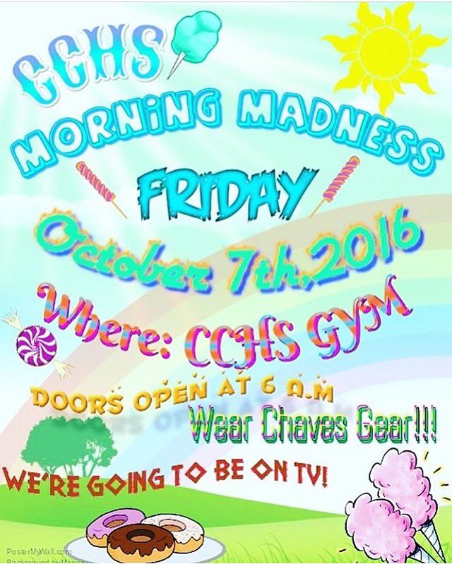 cchstitanterror's tweet photo. Morning Madness Rally is tomorrow morning in the gym https://t.co/jK84T76Si2