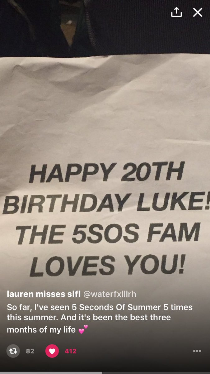 slflcamden's tweet photo. TODAY WE MADE IT ONTO 5SOS' TWITTER AHHH - e https://t.co/pDWK1R7FOd