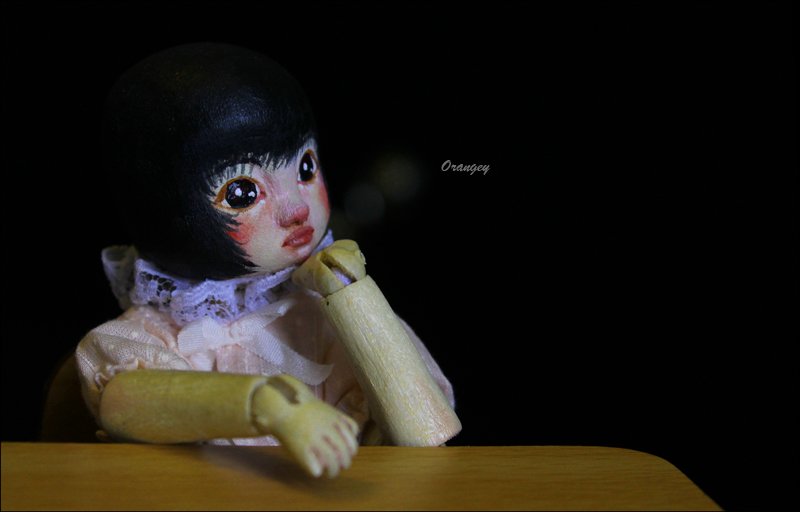 Handmade wooden doll <3

#jointed #wood #cute #art #painted #Orangey