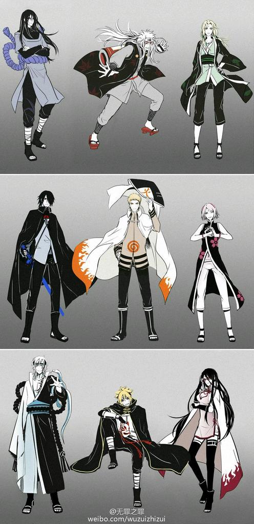 Art4Anime's tweet photo. 3 generation #art #anime #NarutoShippuden https://t.co/z0lfnu4NZr