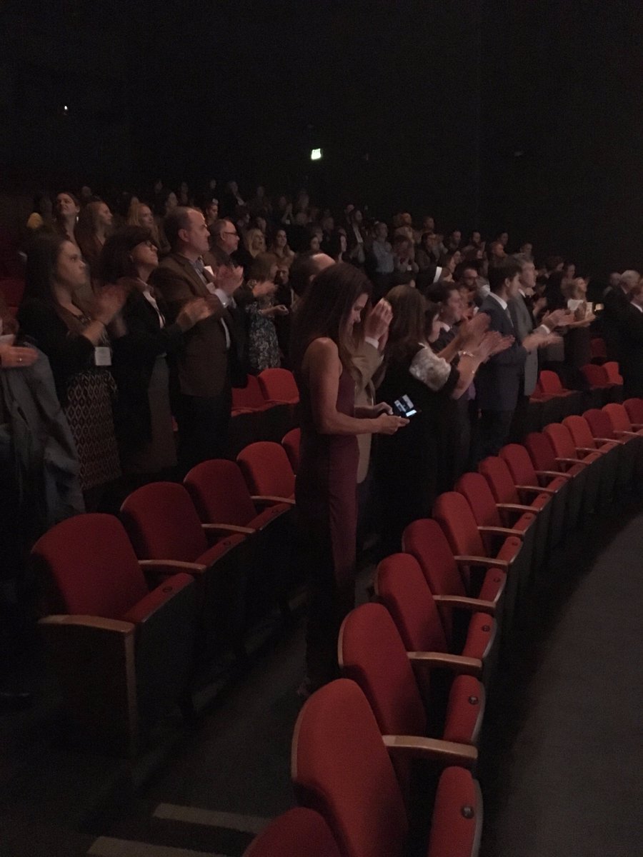 PRSAOregon's tweet photo. Standing applause for @barbarakerrapr, and rightly deserved. Congrats again! #Spots16 https://t.co/y6BAQCRBM2