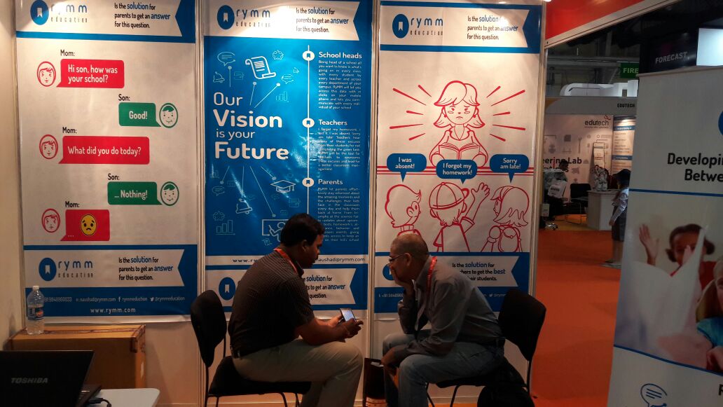 NsdNaushad's tweet photo. @rymmeducation 's Indian team representing RyMM at DIDAC-India event - an education innovation show in Bangalore .  https://t.co/9xOUBR6caH https://t.co/mtVH0VtWPo