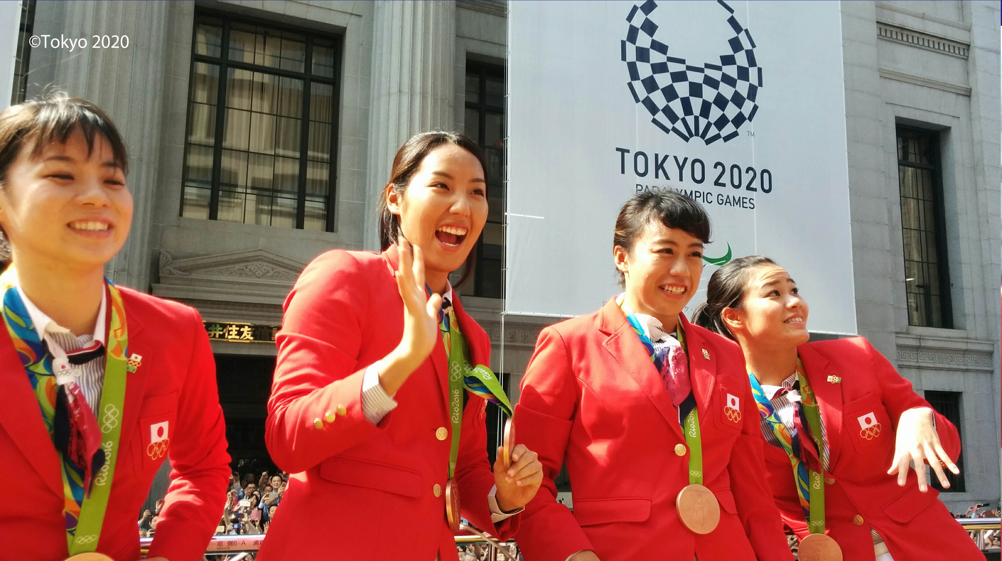 Tokyo メダリストパレード もいよいよフィナーレ 4年後の Tokyo につながる素晴らしいパレードになりました T Co Ektsxdgav8 Twitter