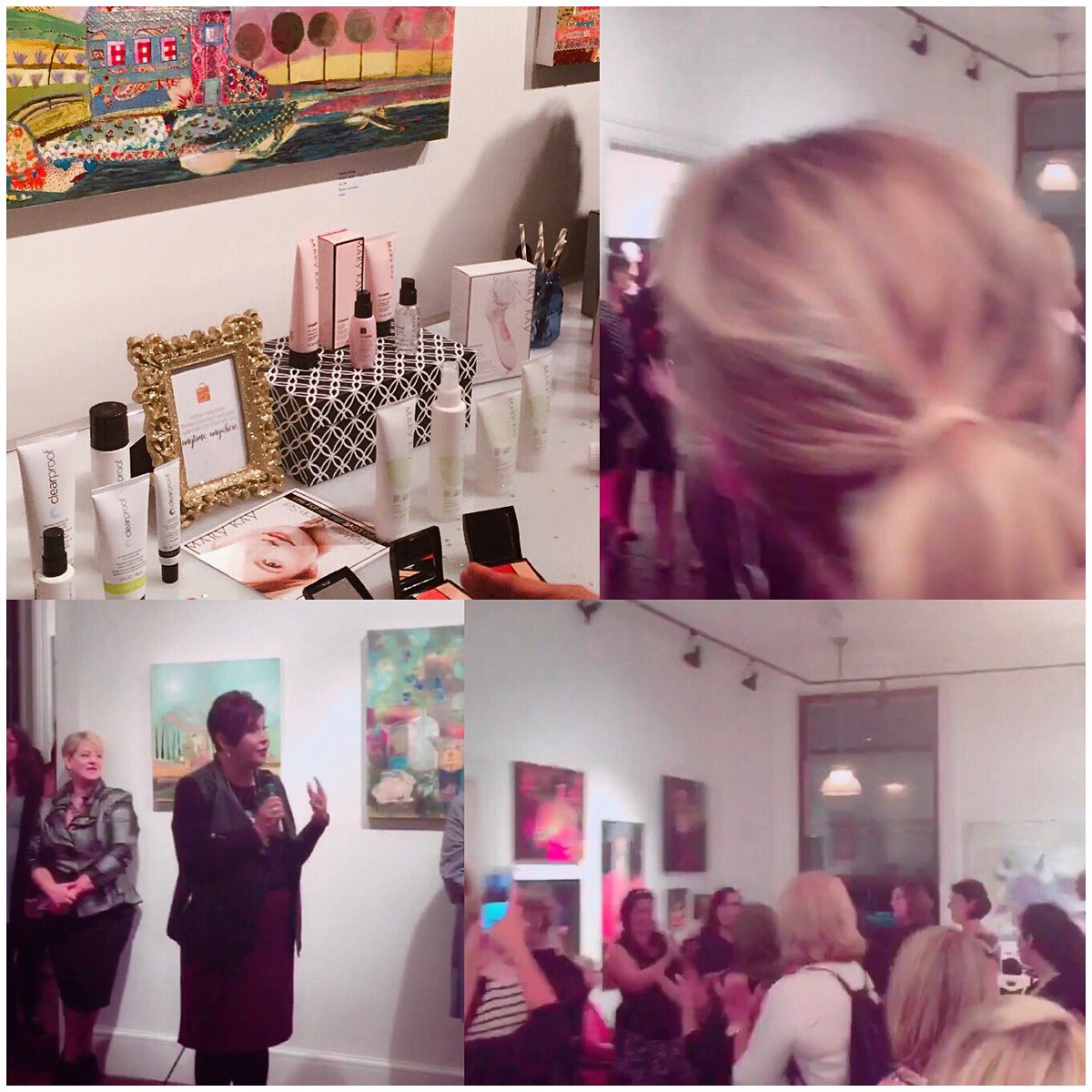 Dreamosphere's tweet photo. Super fantastic night with Mary Kay Canada at the Orange Art Gallery in Ottawa! 😍 #Fabulous #MKEvent #October7 #MaryKayCanada ❤️🇨🇦 https://t.co/OV1wBNoZLb