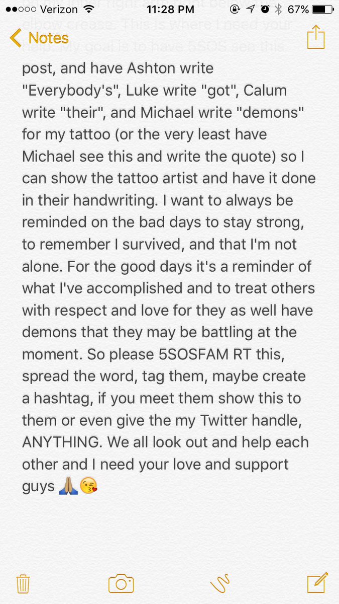 sireneverlast's tweet photo. @5SOS your tour touched lives and I am forever grateful #SoundsOverFeelsOver #SLFLAtlanta #SLFL https://t.co/tsHkvU5OKX