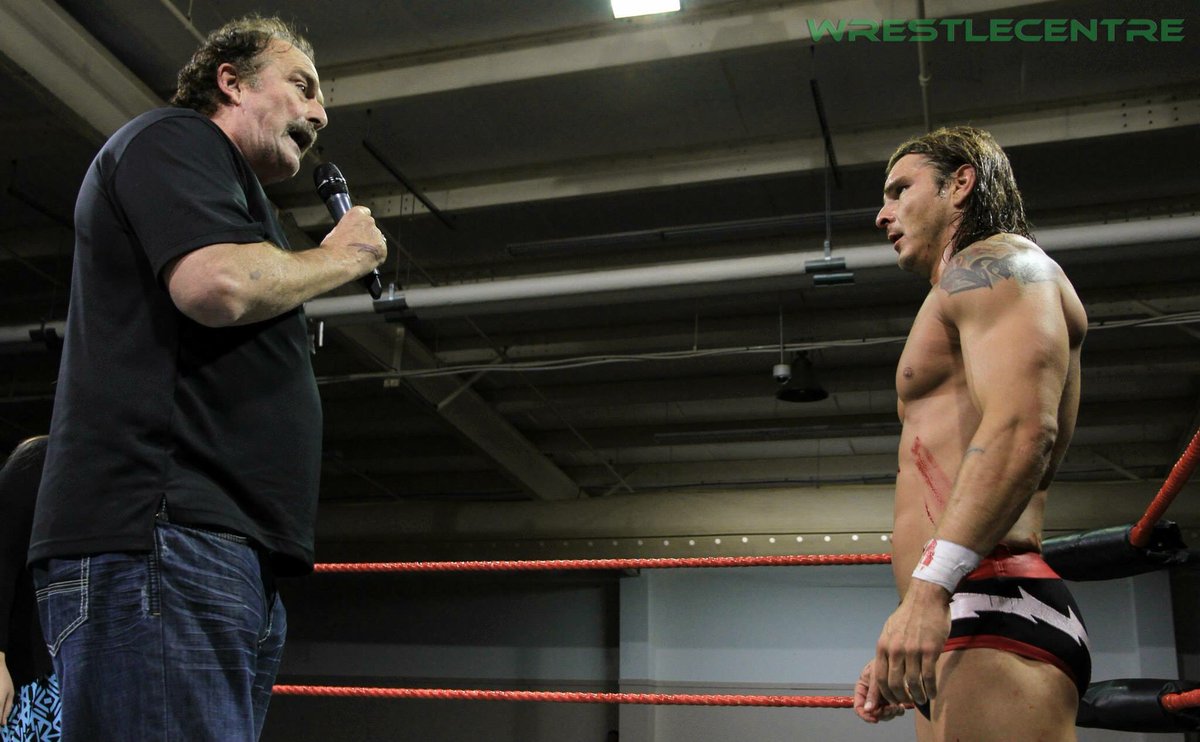 Hall of Famer @JakeSnakeDDT trying to give @xxlthe1 advice ... But will Steve take it? #Voltage