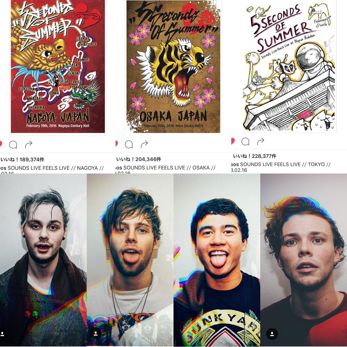 1D5SOSsalygoo's tweet photo. @5SOS #SoundsOverFeelsOver #SLFLjapan
I miss 5sos😢🙏💕 https://t.co/pUP8lsiITV