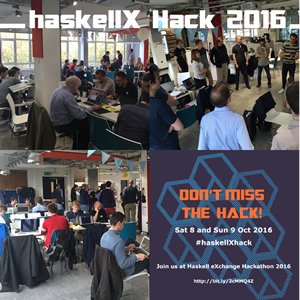 skillsmatter's tweet image. Will you join us for the #HaskellX Hack this weekend to help improve #Cabal &amp;amp; #Hackage? Find out more here: buff.ly/2cWMGqw #haskell