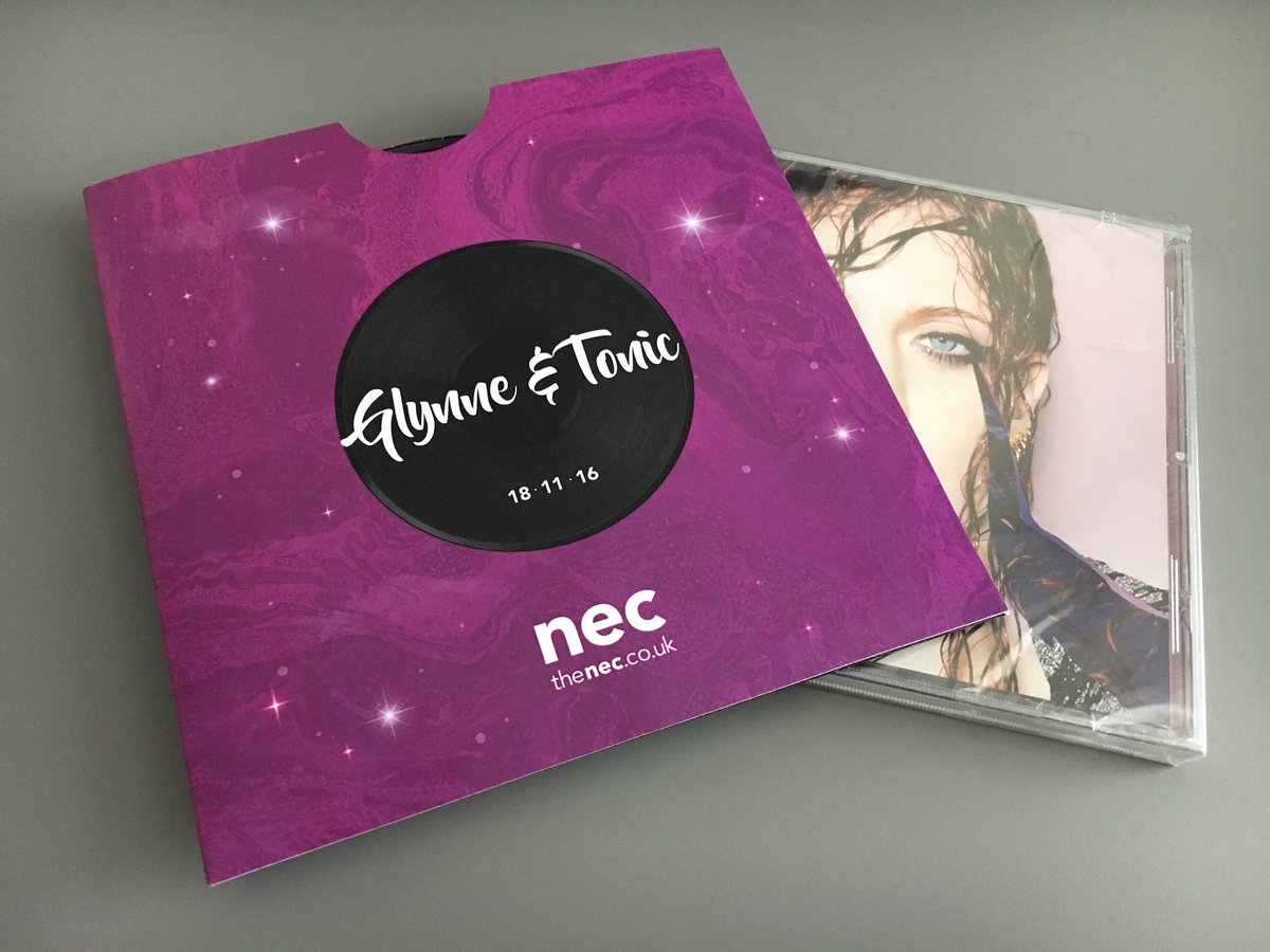 Ah look what just landed on my desk! So excited <a href="/thenec/">The NEC</a> for Glynne &amp; Tonic night! #LiveMusic #Gin #CantWait <a href="/PrincipalLondon/">Principal. London</a> <a href="/principalge/">Principal G.E.</a>