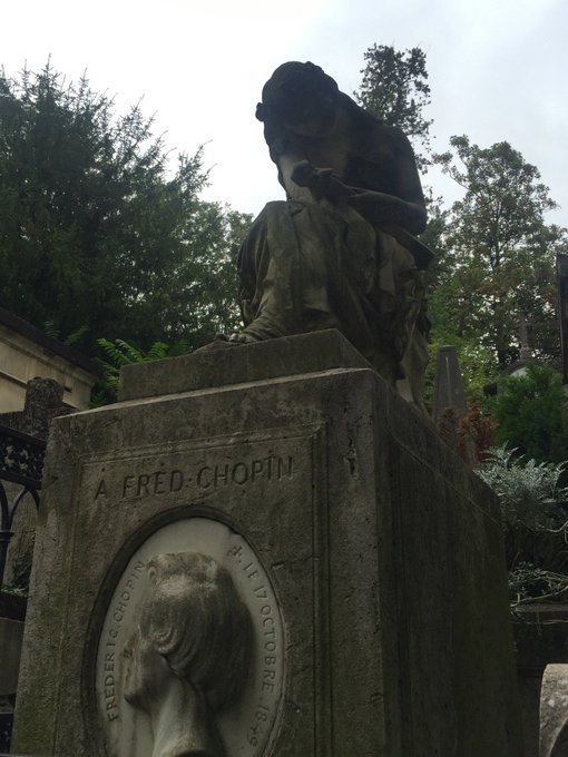 Tumba de #Chopin 🌹🙌🏼 (@ Tombe de Chopin in Paris, &Icirc;le-de-France) https://t.co/R52H3e9BCW https://t.c<a href="/tag/chopin"class="tags">#Chopin</a>