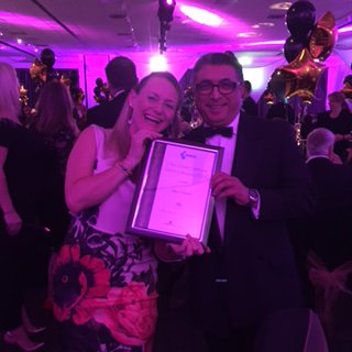 NHCase's tweet photo. Congratulations to Our National Accounts Manager @EllenClayton11 who was nominated for 'Catering Hero Of The Year' last night!#NACC #fabnews https://t.co/m4optsU6Ny