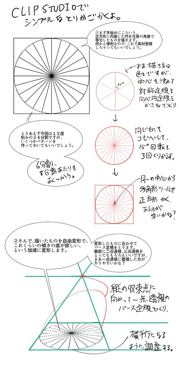 うめこ בטוויטר 久々にチュートリアルなど クリスタで描くシンプルな鳥かご Clip Celsys