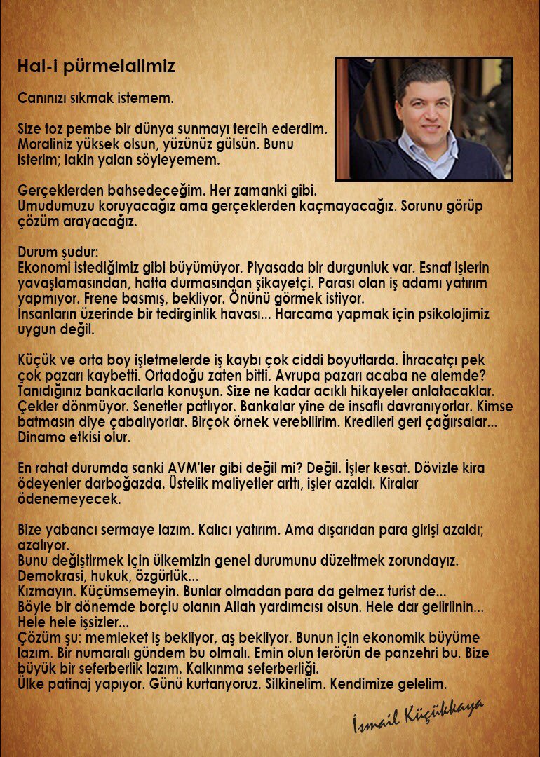 Ismail Kucukkaya tweet media