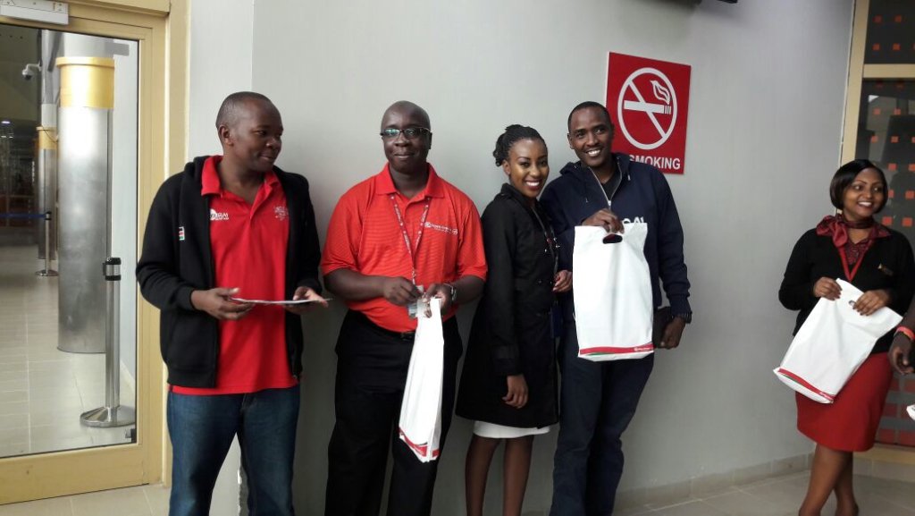 KenyaAirways's tweet photo. Our esteemed guests are our pride and we want to let them know that.   #KQOurPride https://t.co/Y2hIBcK44k