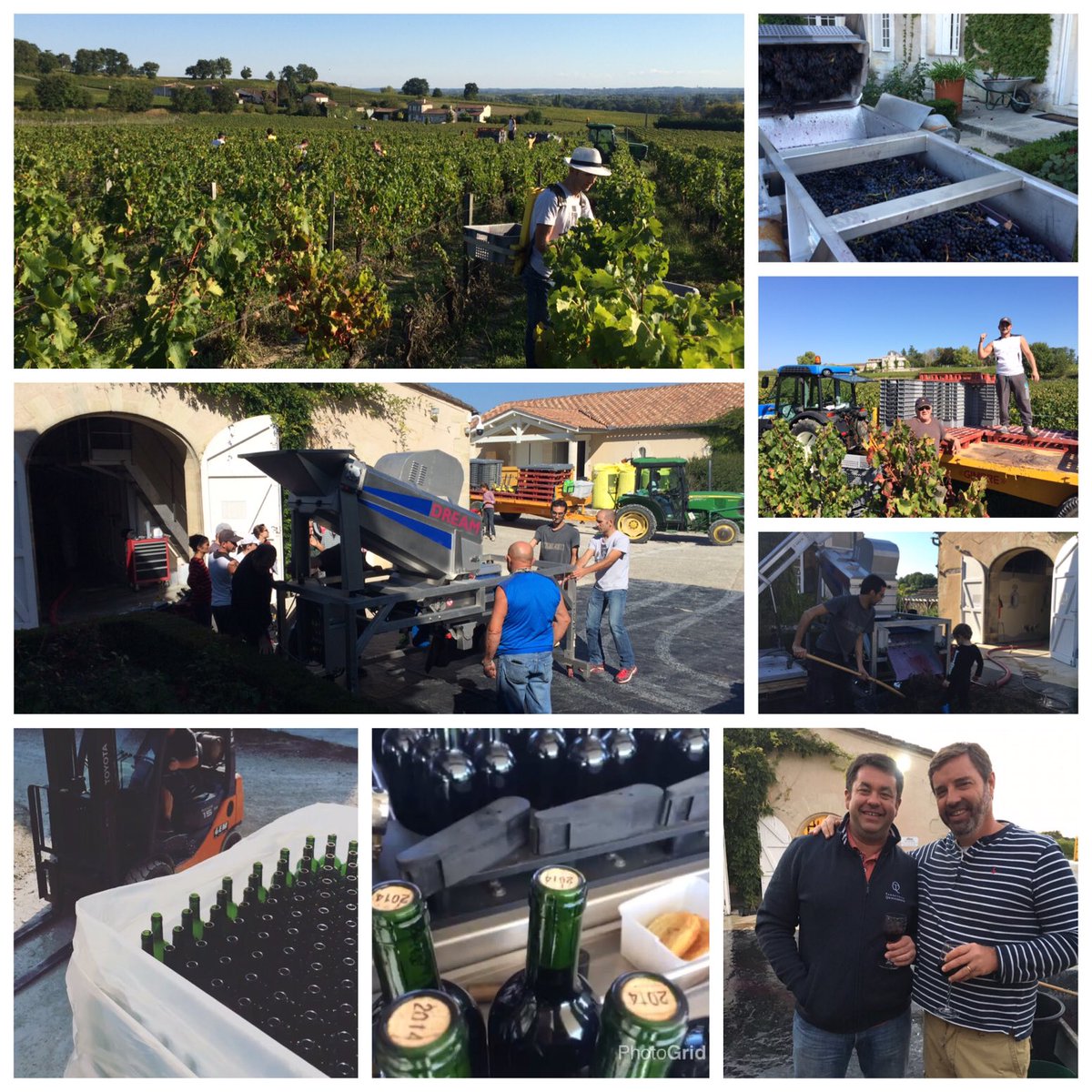 Day 1 Vendanges #bdx16 at #Gaby