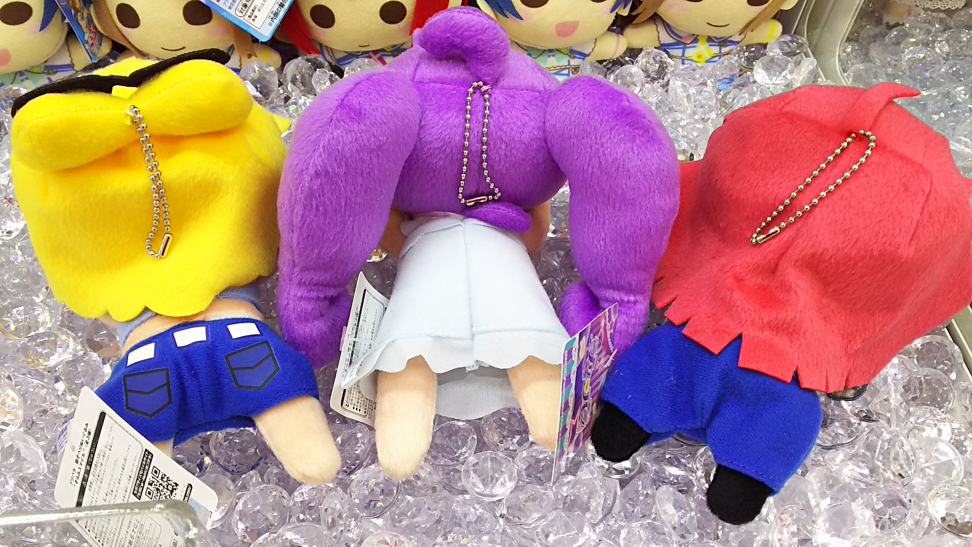 プリパラ　寝そべりぬいぐるみ　コヨイ　WITH ぬいぐるみ 全3種セット 寝そべりぬいぐるみ”WITH”プリパラVer