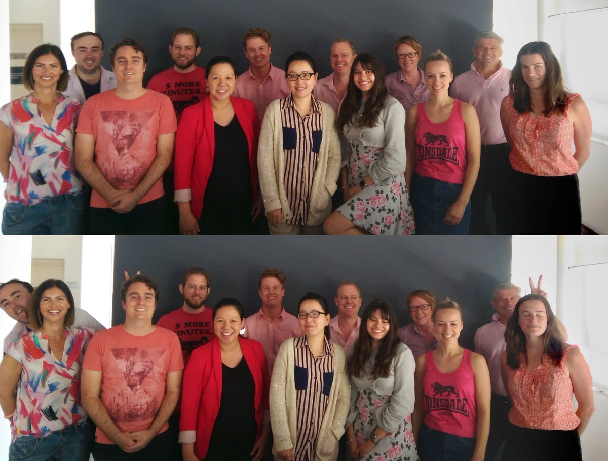 GJsAgency's tweet image. Team GJ's getting into the spirit of #ThinkPinkWeek in support of breast cancer awareness! A big THANK YOU to all those who got involved!
