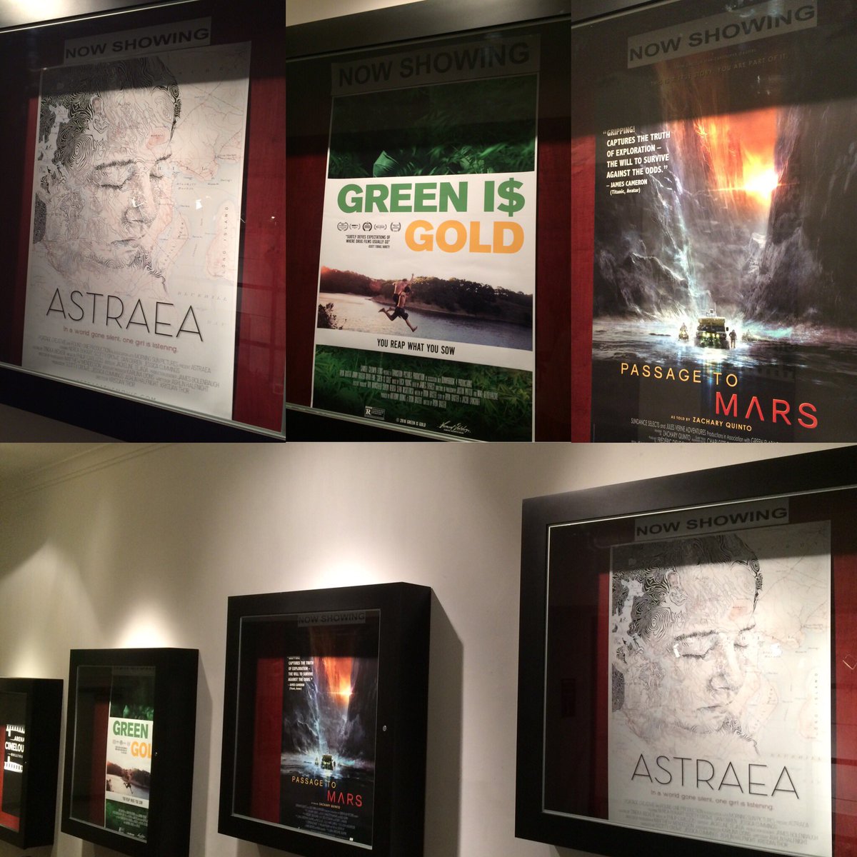 CineloungeFilm's tweet photo. #Astraea #GreenIsGold #PassageToMars and #Deserted are now showing at The Montalban! Come on by tomorrow til Oct 13! https://t.co/13Q3OZ0OYV