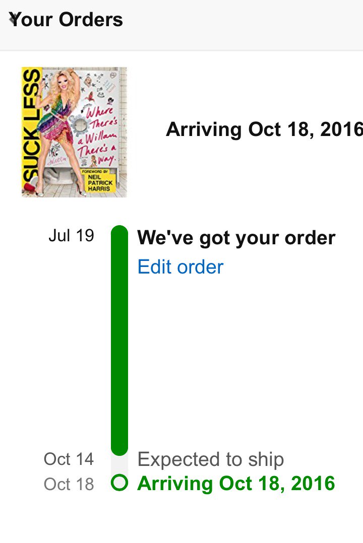 Screenomatic's tweet photo. @willam pre ordered in July- before it was cool #literacy #educatequeens https://t.co/6ZzzDSogsP