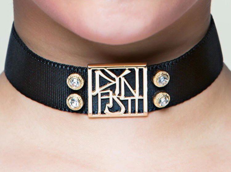 ✨💀✨
🐉Black Soul Choker with Diamond Studs🐉
Dynasticlothing.com