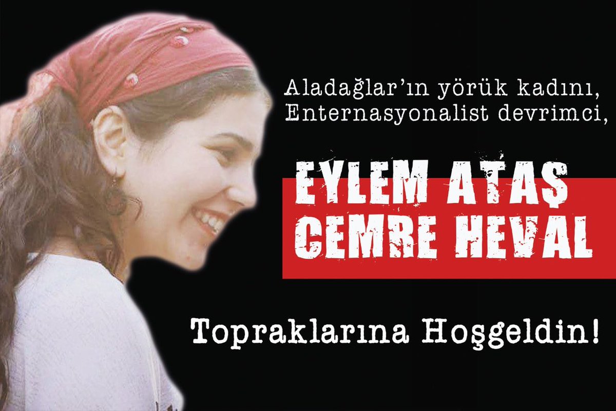 #EylemAtaş 101 gün sonra kendi topraklarında
#TopraklarınaHoşgeldinEylem

dayanisma.net/2016/10/07/eyl…