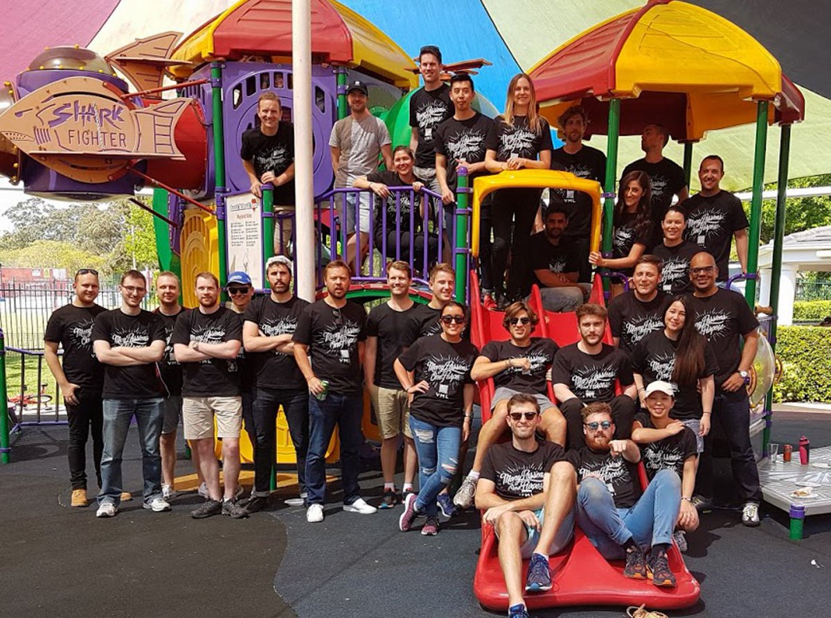 VMLAustralia's tweet photo. To continue the Foundation Day spirit, more of our eager VMLers ventured out to give back to our local communities yesterday. #WeAreVML https://t.co/SqiTXhwWEl