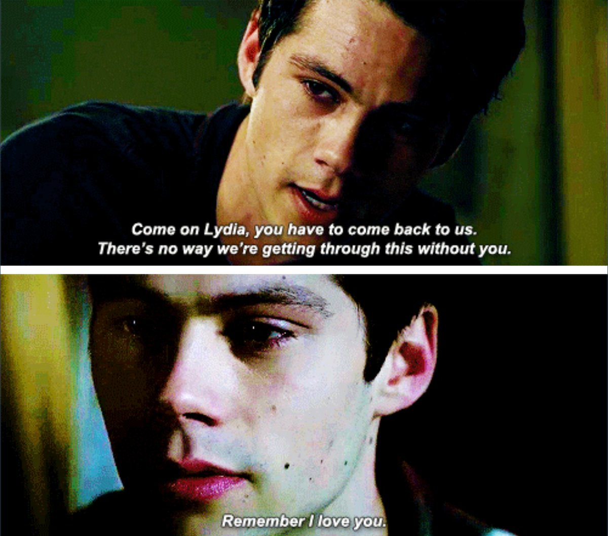 baekrigon's tweet photo. SEVEN TIMES STILES STILINSKI WANTED TO SAY "I LOVE YOU" TO LYDIA MARTIN AND ONE TIME HE ACTUALLY SAID IT https://t.co/oFCnDjD3iW