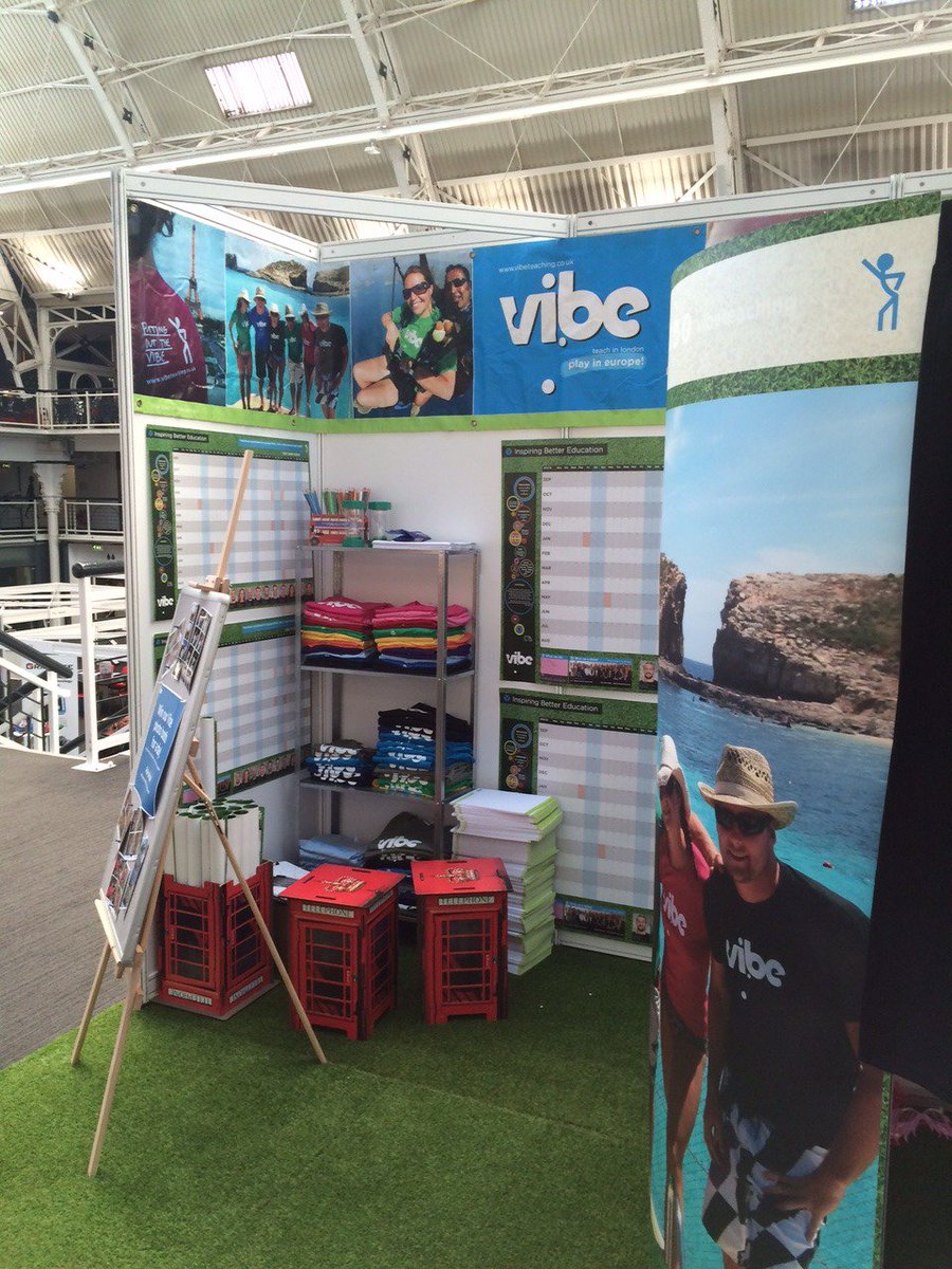 vibeteaching's tweet photo. SEN Show today,feeling inspired! Come visit our expert team (stand 178) and pick up your FREE Vibe T and wall planner #beinspired https://t.co/GVzQMZ2Vl9
