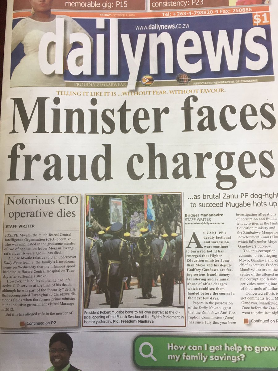 JusticeMayorW's tweet image. What's going on Cde Hon. Minister @ProfJNMoyo, Sir?