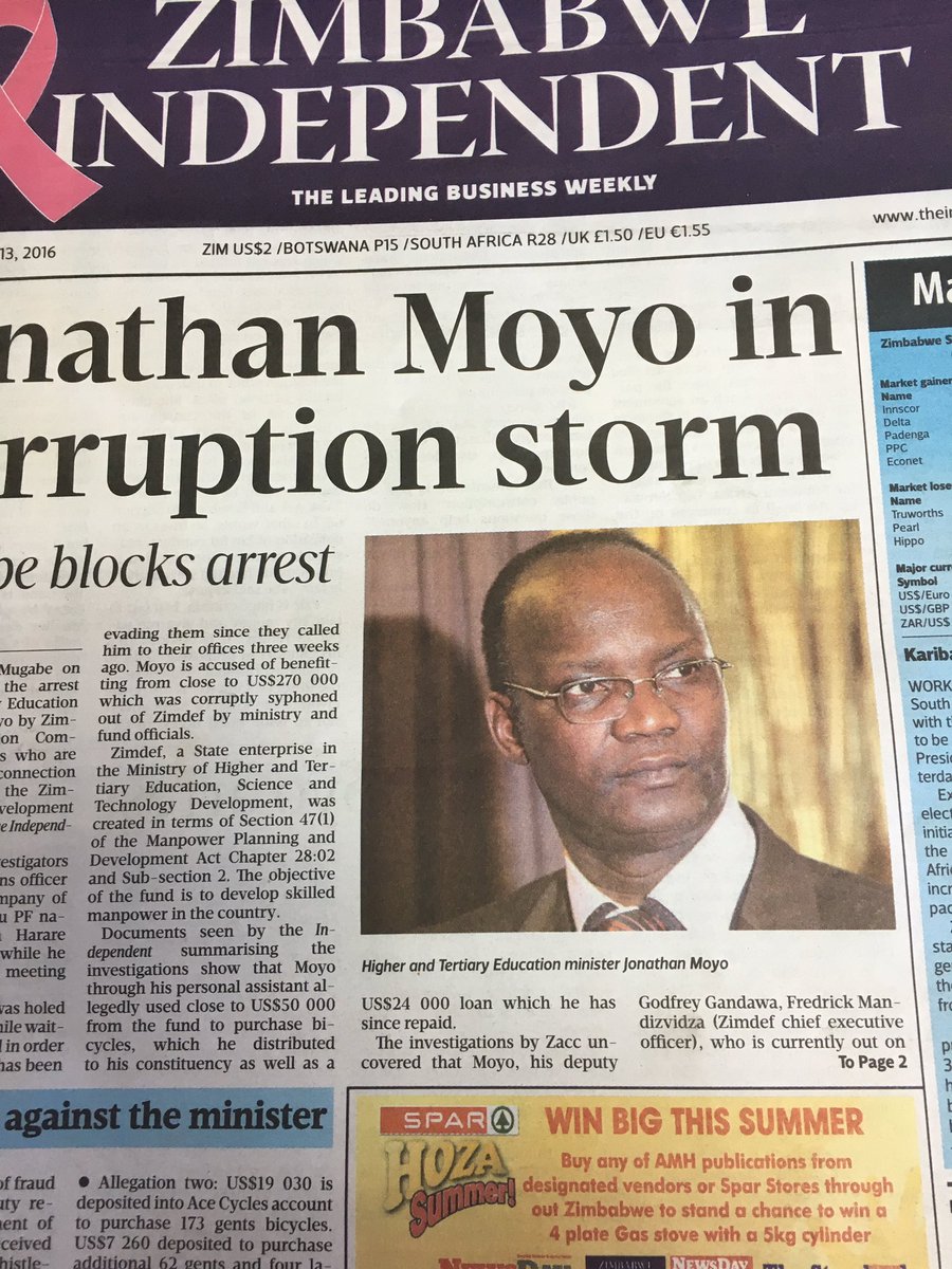 JusticeMayorW's tweet image. What's going on Cde Hon. Minister @ProfJNMoyo, Sir?