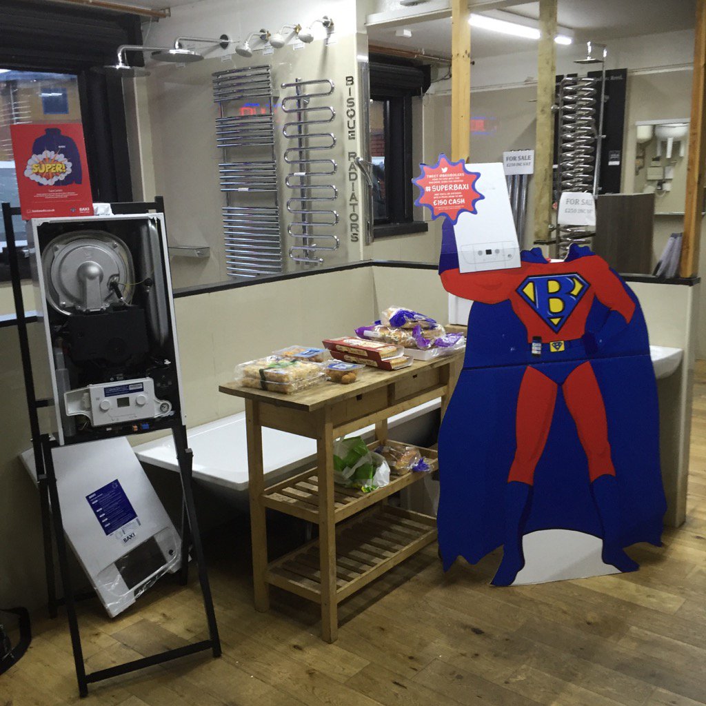 Janssens81's tweet photo. @adlinkuk @baxiboilers #superbaxi  come along to Adlink this morning see the next Baxi 200 and 400 boiler https://t.co/FRrbE0RjgP