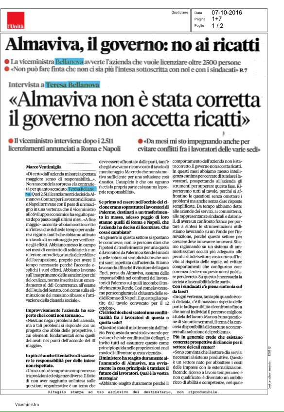 Teresa Bellanova tweet media