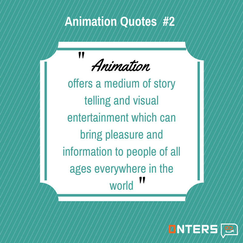 TheOnters's tweet photo. Animation Quotes #2

Let us explain your brand story through animation. Visit us at https://t.co/wIcmDH4SPv
#AnimatedExplainerVideoCompany https://t.co/RGg58iA7Ud
