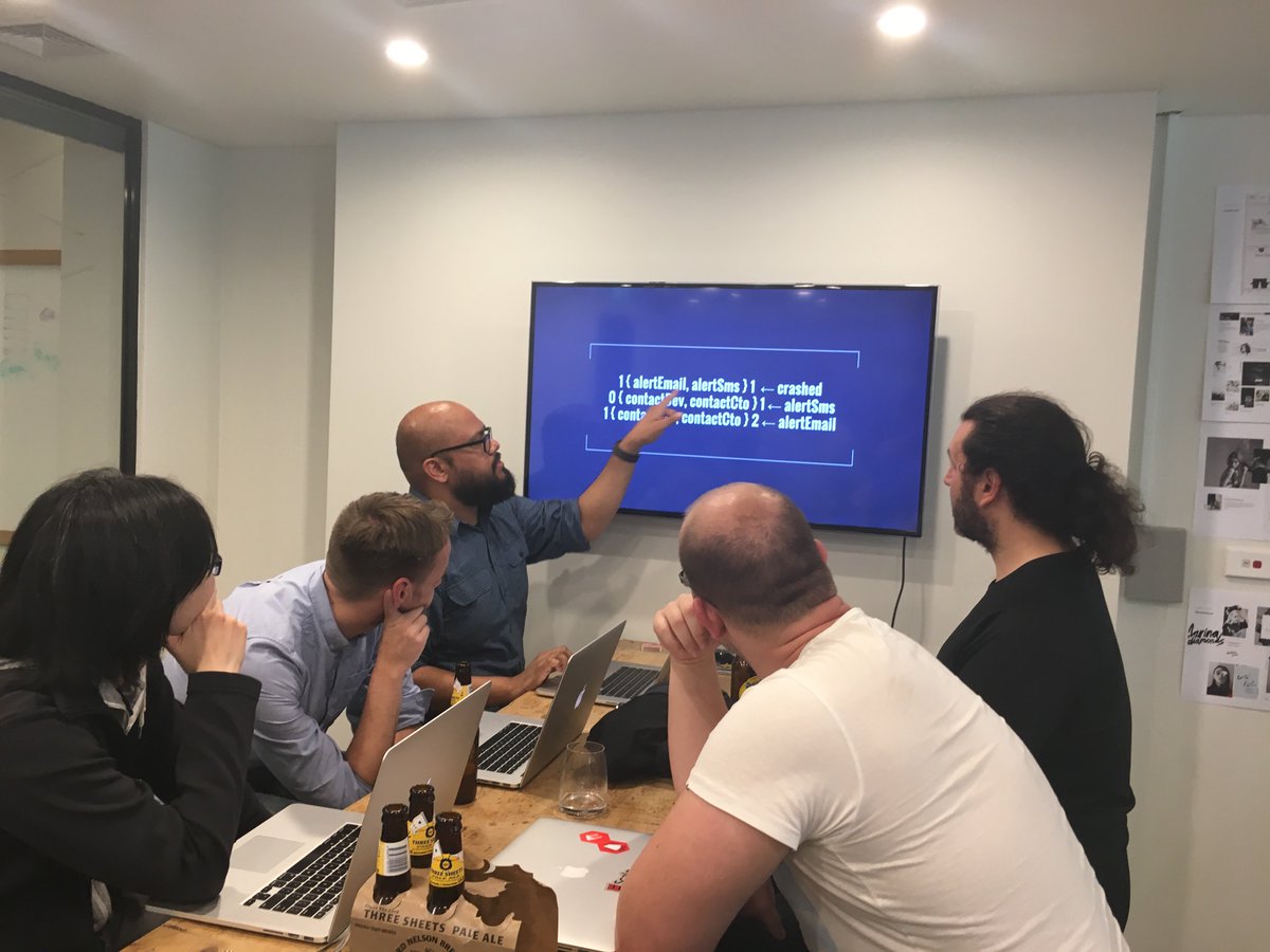 simpmach's tweet image. Sean @nothergeek presents a Brief Introduction to Answer Set Programming #techtalkfriday