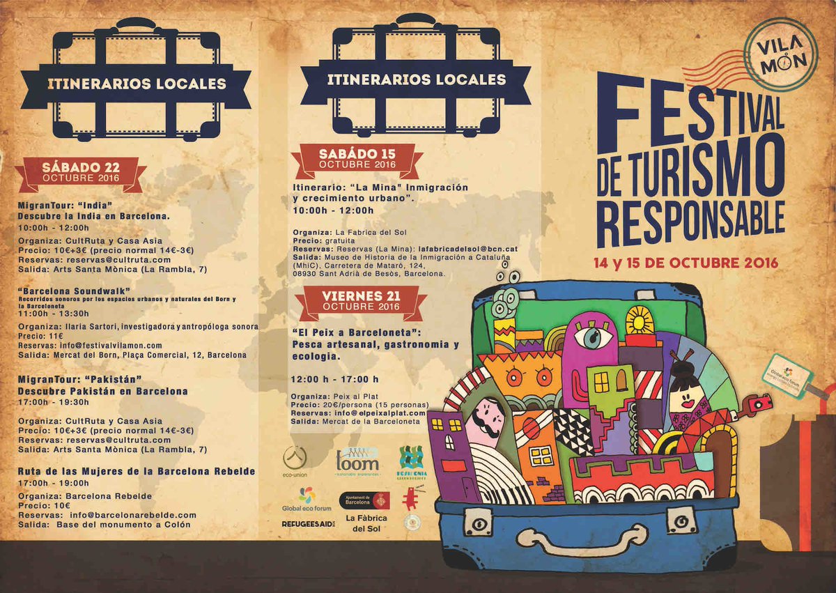 ecounion's tweet photo. Re-descubre tu cuidad. Apúntate a los 6 itinerarios de #vilamon2016 en octubre en #bcn. con @barcelona_cat @cultruta @CasaAsia https://t.co/nOkQKnCwj4