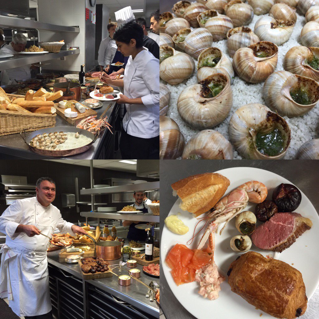 Michel, bravo et merci pour ce petit déjeuner. Et... Vive la Bourgogne ! #gastronomie #joie #équipe
