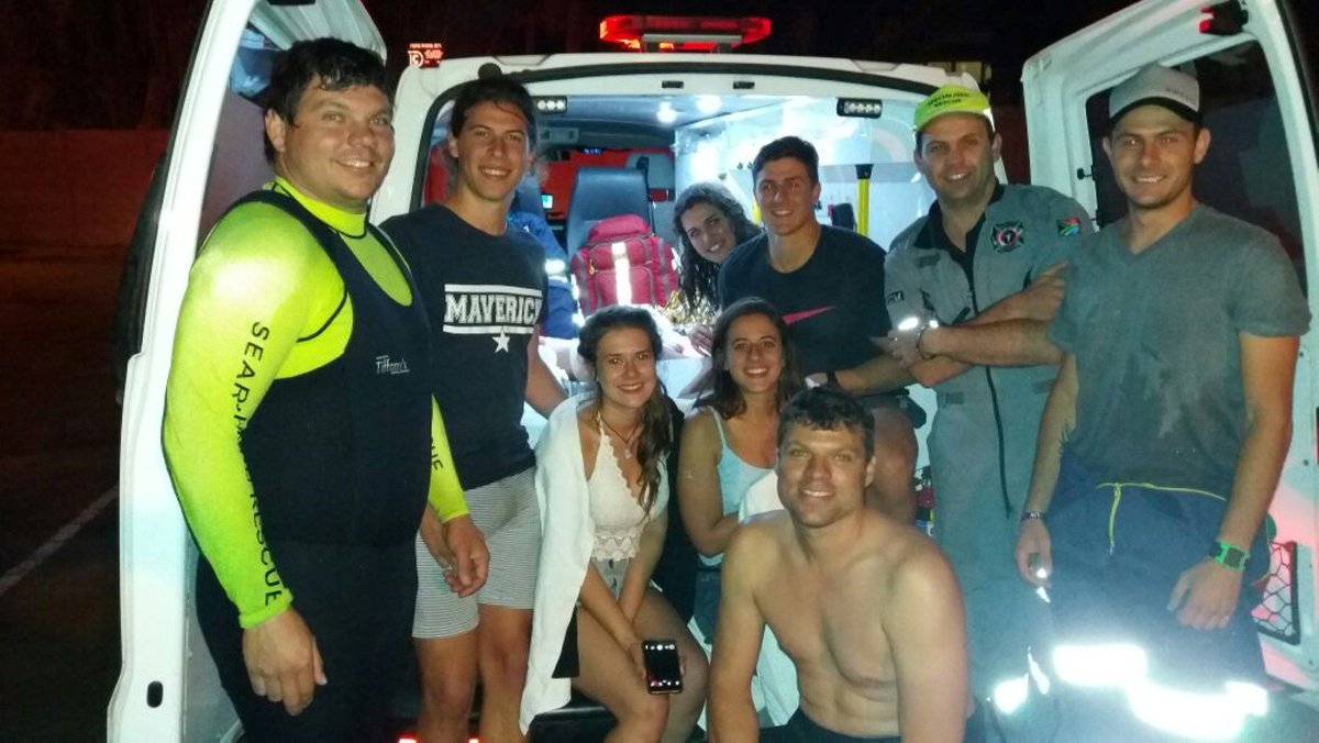 nccourier's tweet photo. Tune into The Courier's FB page at 10am for a live video interview with Brendon Power and Brett Moran, 2 heroic rescue swimmers for SRU! https://t.co/ILwiYgBubF