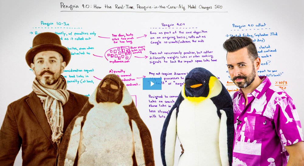 Penguin 4.0 is out.
My latest WB Friday is on how real-time spam link detection &amp; devaluation change SEO.
bit.ly/WBFPenguin4