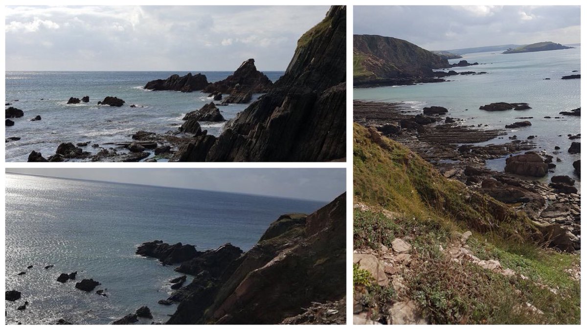 #Challaborough - Looking back towards #BigburyIsland - great images @southerencross love <a href="/swcoastpath/">South West Coast Path Association</a> <a href="/VisitDevon/">Visit Devon</a>
