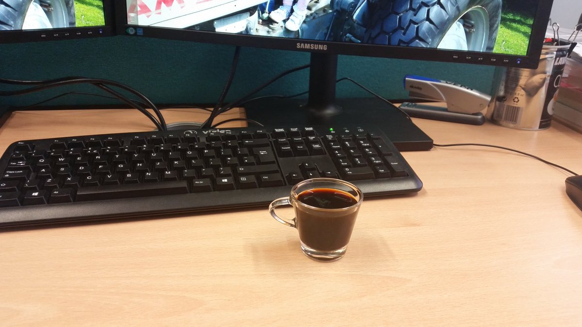 bindandgrind's tweet image. There's nothing quite like one of these to kick start your morning at work. #coffee #espresso #doppio