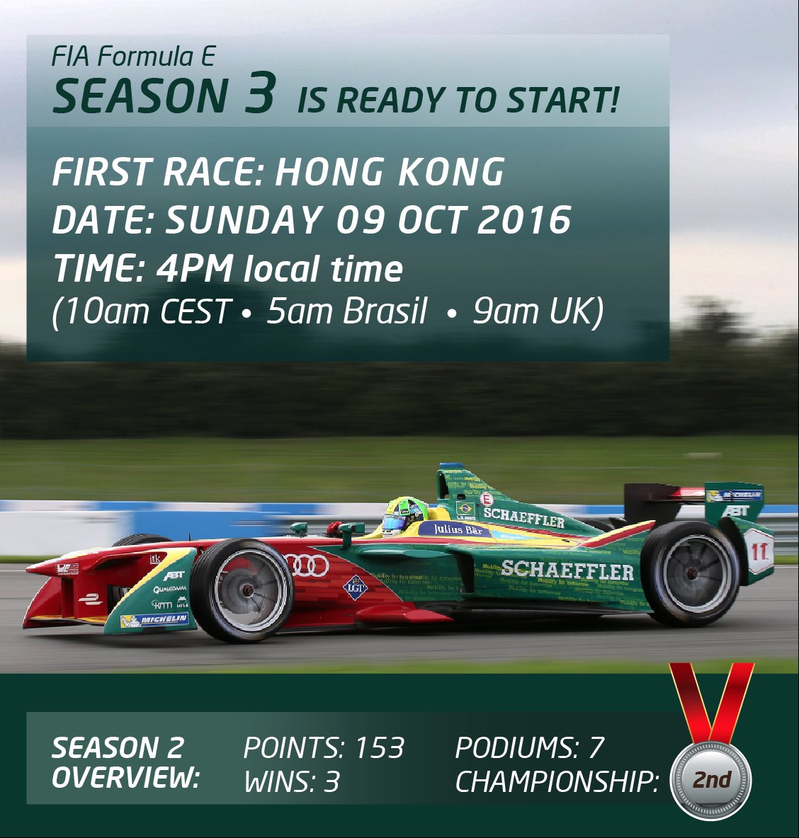LucasdiGrassi's tweet photo. Are you ready? #lucasdigrassi #fanboost (rt to vote) 💪🏻👊🏻🔋⚡️ https://t.co/smUO3cSY6e