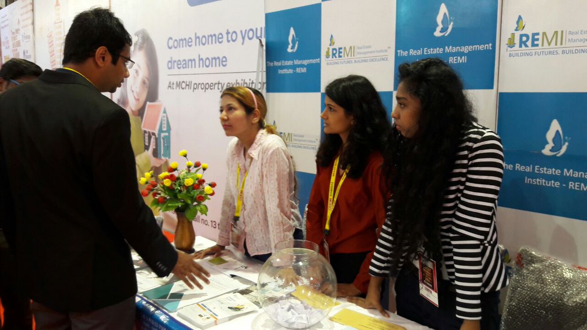 REMInstitute's tweet photo. #REMI at the @MchiCredai property expo - October 2016.
#realestate #education #mchicredai #institution https://t.co/iLMyZfRVUK
