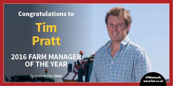 FarmersWeekly's tweet photo. The Farm Manager of the Year Award went to Tim Pratt from Wantisden Hall Farms, Suffolk #FWawards https://t.co/THN9ikxPe9