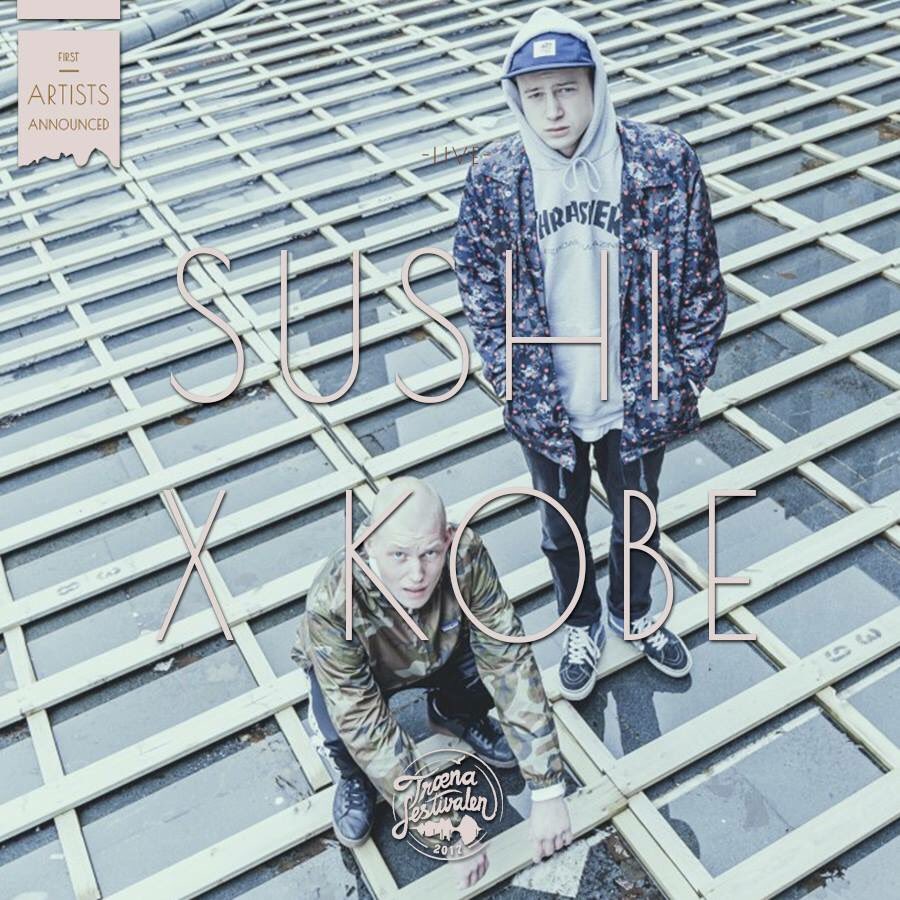 First artists announced! <a href="/sushixkobe/">Sushi x Kobe</a> #træna2017