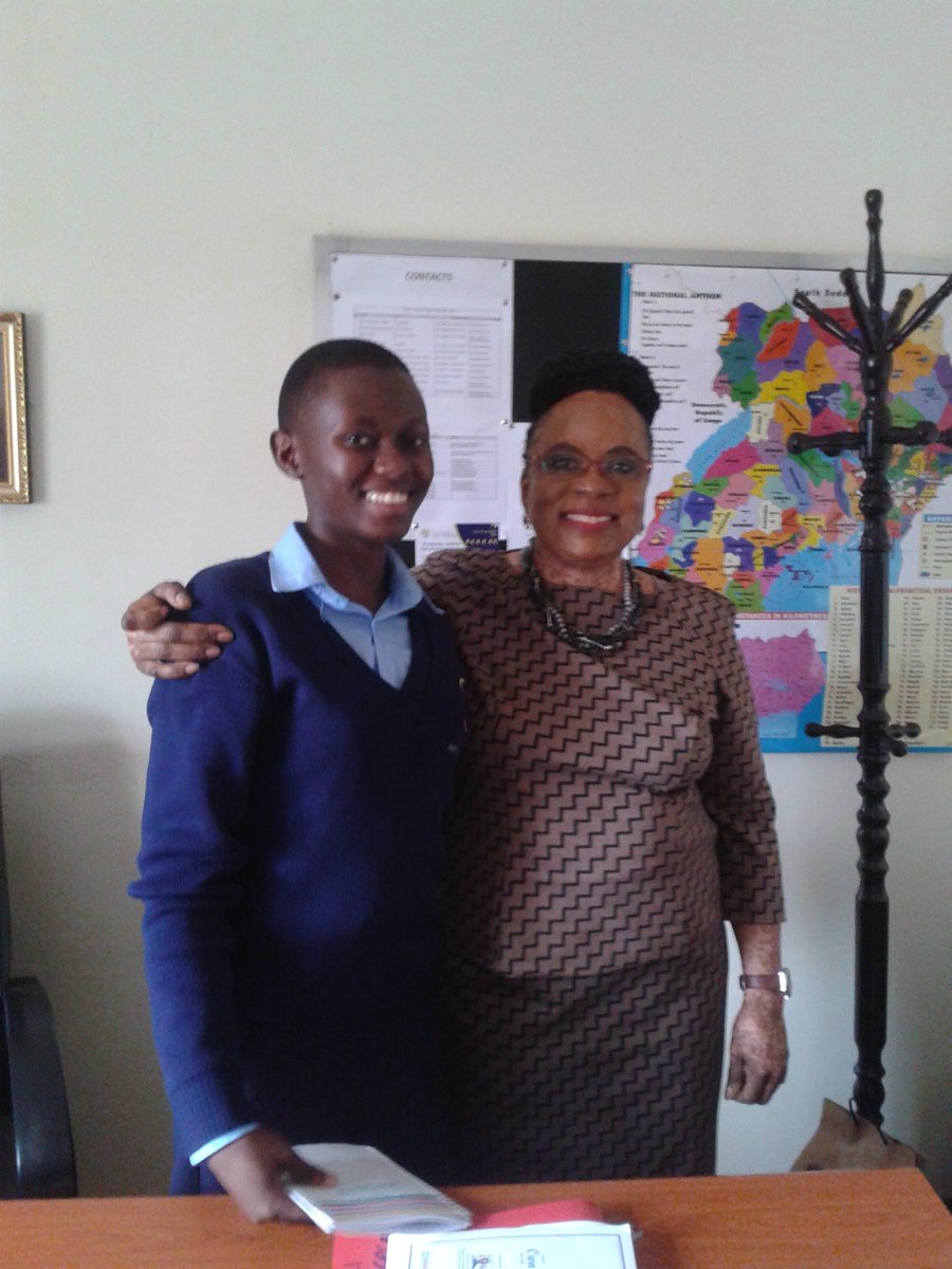 PlanUganda's tweet image. The two executive directors of @FAWEUganda as #GirlsTakeover this #DayoftheGirl